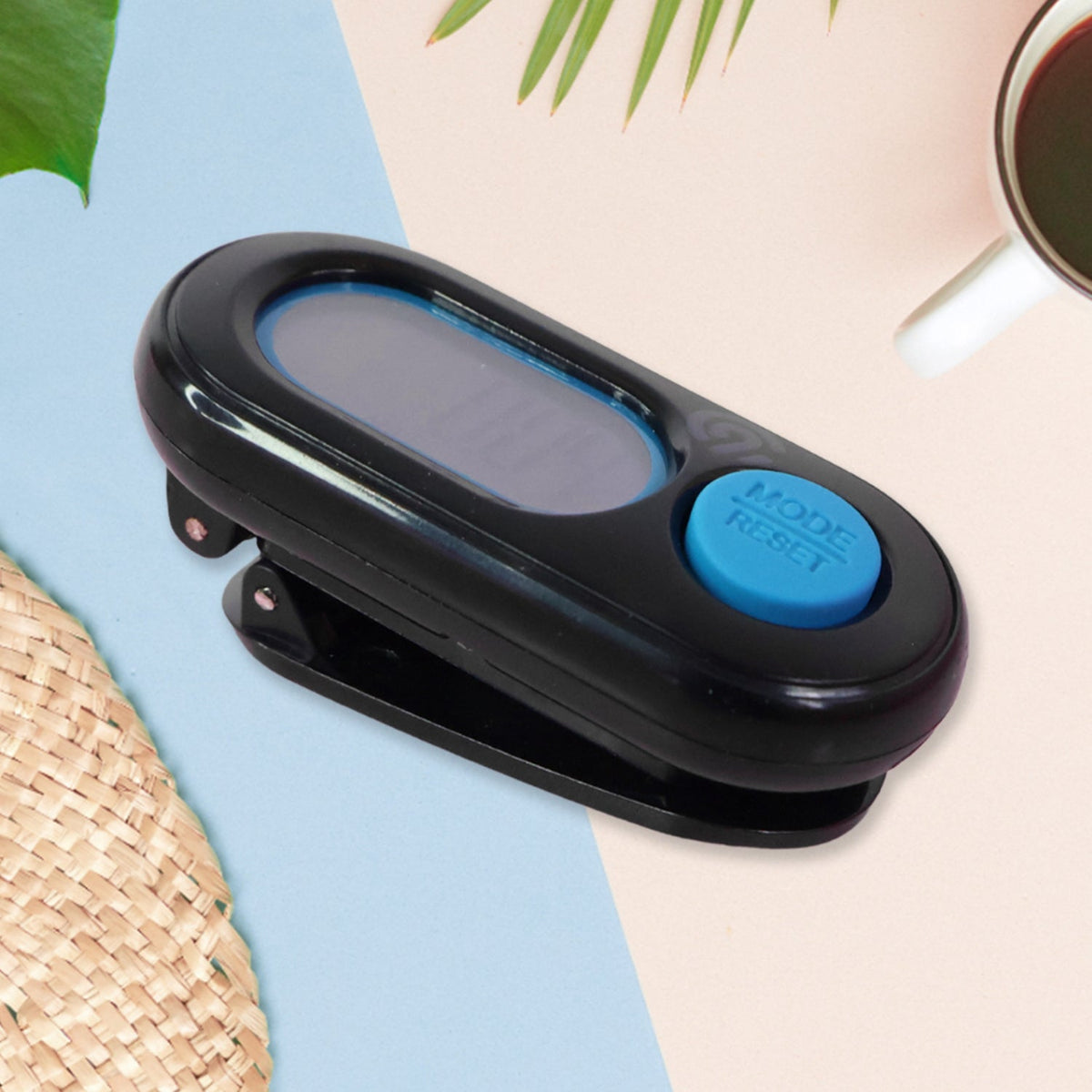 Digital Step & Distance Pedometer with LCD Display (1 Pc)