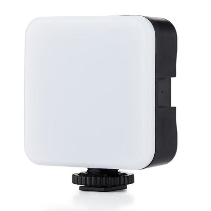 Mini Pocket Fill Light with Microphone — 49 LED Ring Light for Photography, Video Calls & Conferences