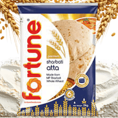 Fortune Premium MP Sharbati Atta (5kg)