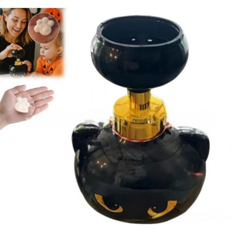 Cute Cat Paw Foam Soap Dispenser. Flower-shaped, funny. Cat lover gift for bathroom/kitchen.