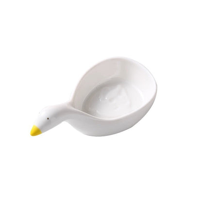 Dish Cute Small Plate for Home Use, Elegant Snack Dish, Korean BBQ Dipping Tray, Vinegar Dish, Mini Dipping Plate