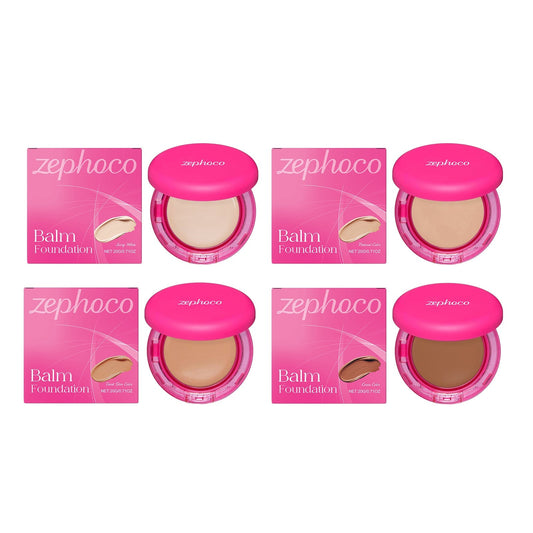 zephoco Lightweight Moisturizing Foundation — Concealing, Oil Control & Hydrating for Oily & Dry Skin