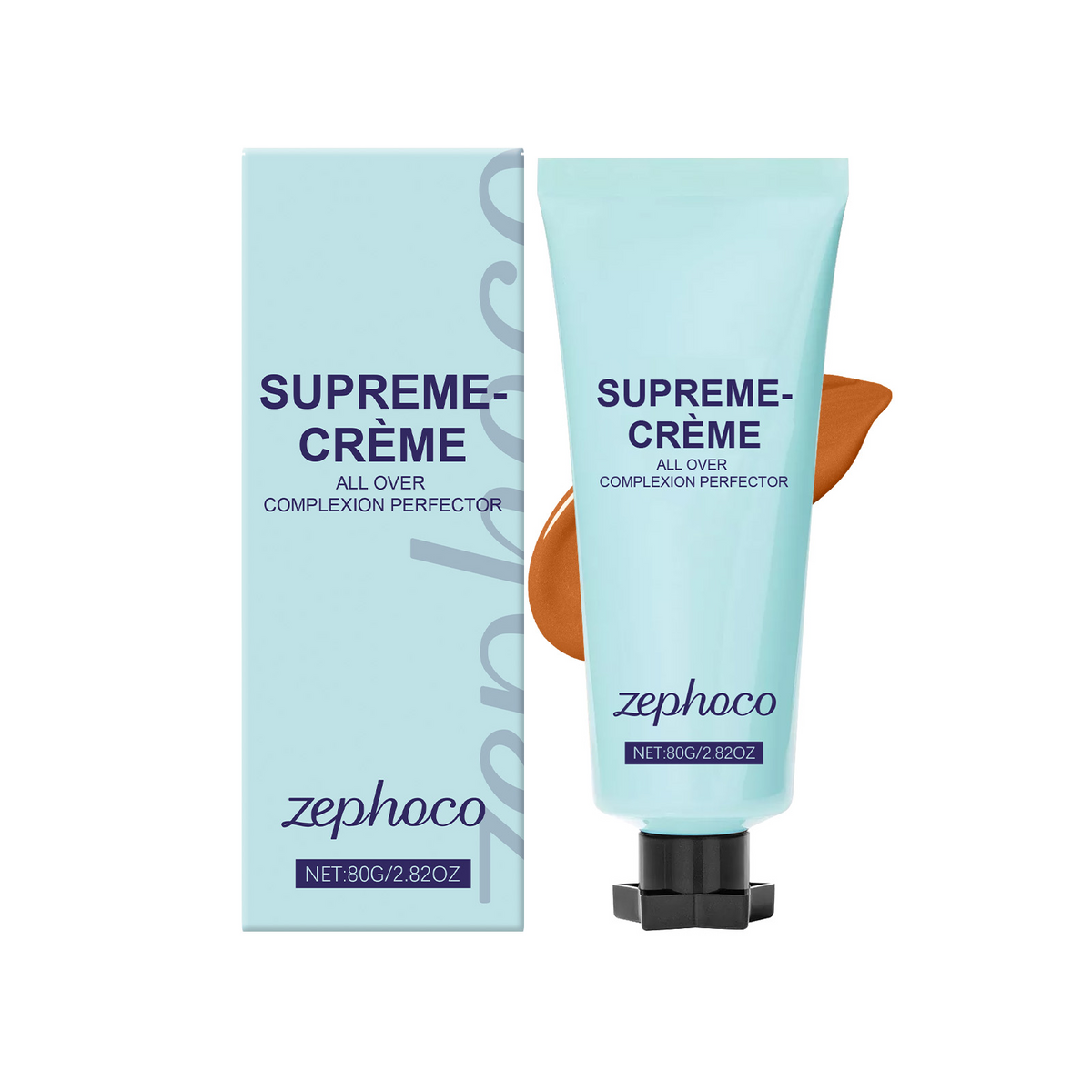 zephoco Long Duration Concealer For Dark Skin, Tone Sheer Sheer Matte Natural Anti-Rub And Make-Up Daily Concealer
