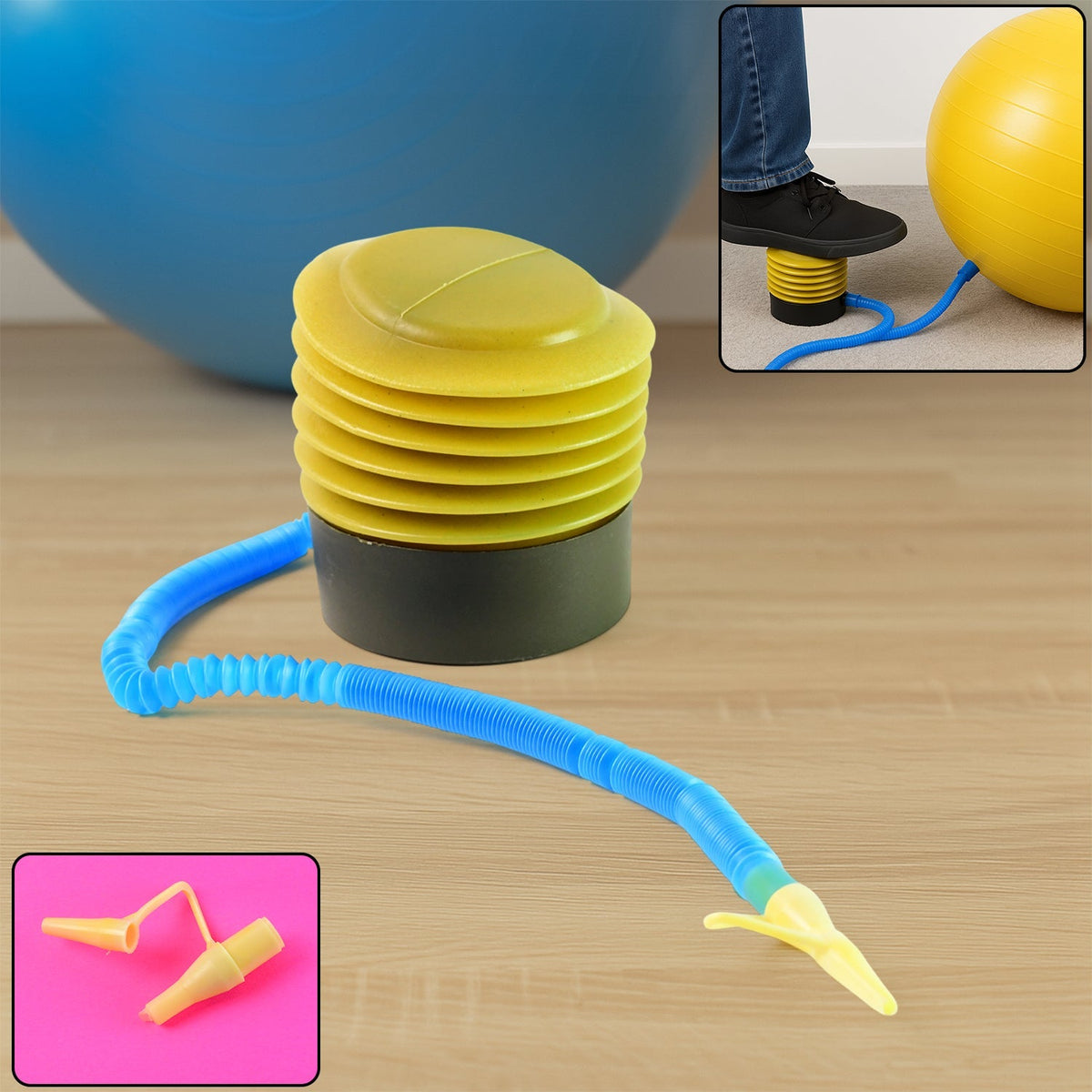 Portable Foot Air Pump with Hose