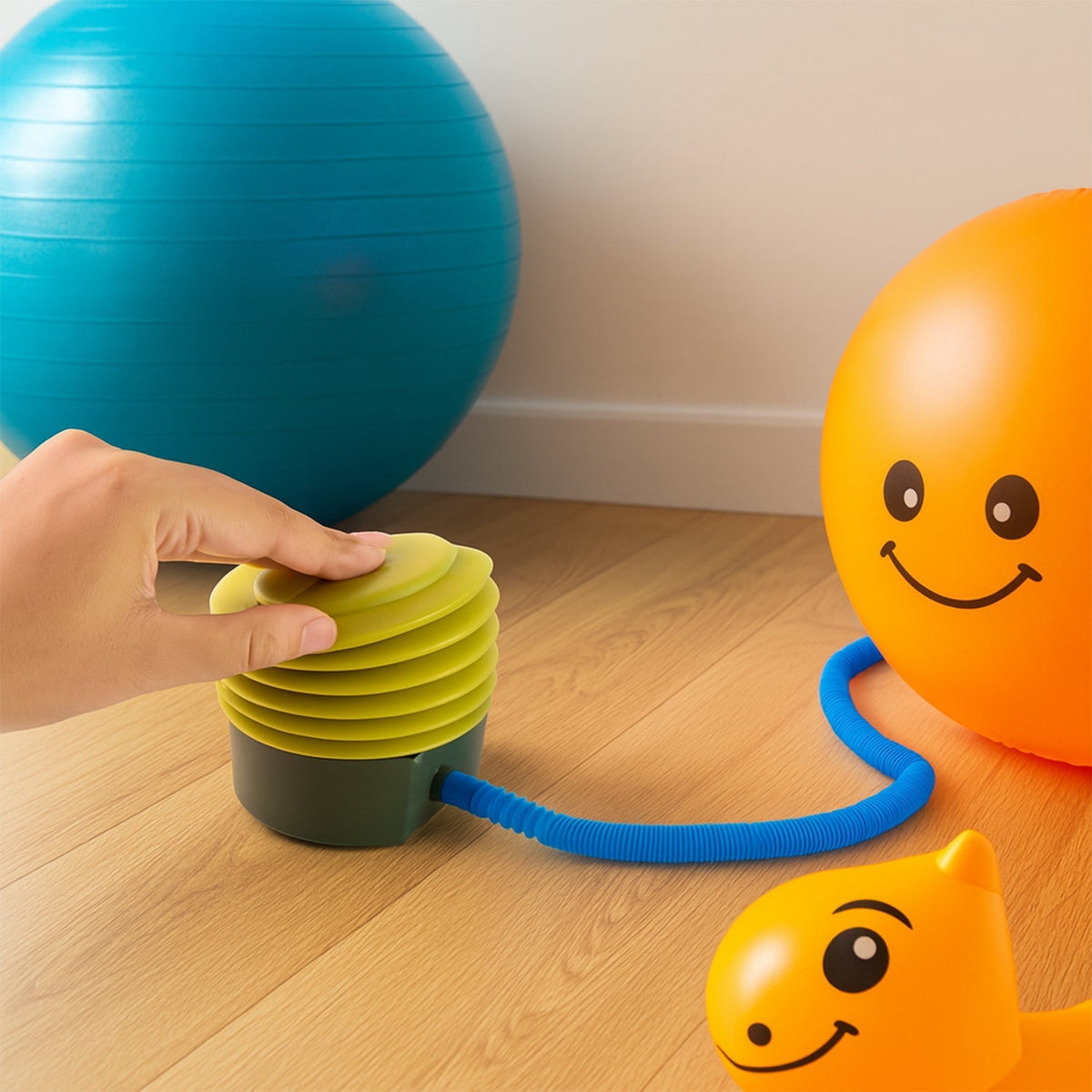 Portable Foot Air Pump with Hose