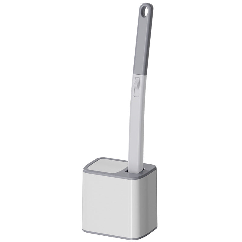 One-Time Use Toilet Brush Set, No Dead Corners, Household Disposable Replaceable Cleaning Brush Head, Antibacterial Toilet Brush for Bathroom