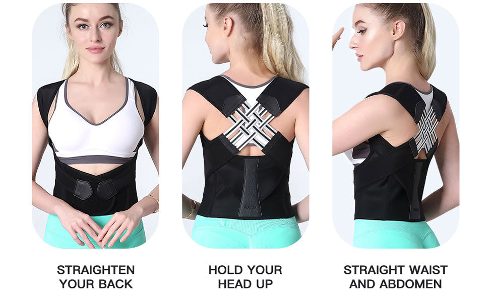 Posture Corrector, Back Straight & Shoulder Support Belt